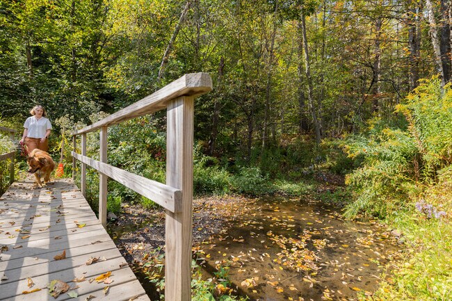 The closest park to Murray Hill, is Hubbard Park that offers miles of trails in the woods.
