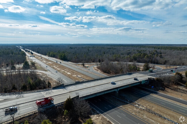 Route 55 is Vineland's main thoroughfare, bordering the city to the west.