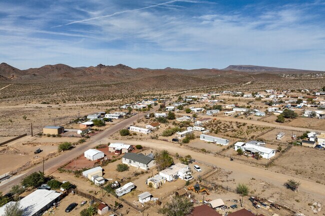 Pierce Ferry Road runs through Dolan Springs, connecting residents to local businesses.
