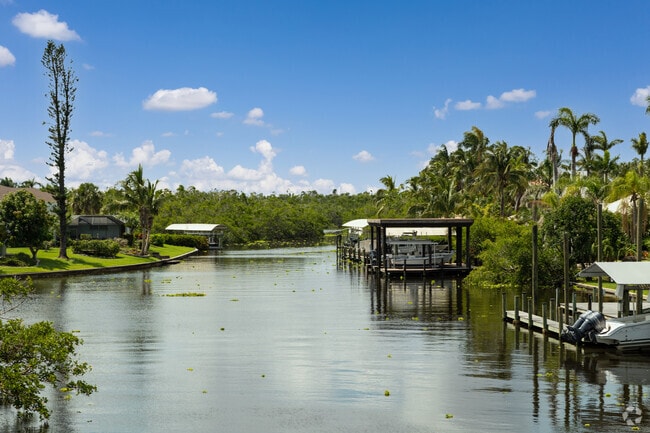 Historical Whiskey Creek runs through the middle of the Whiskey Creek neighborhood.