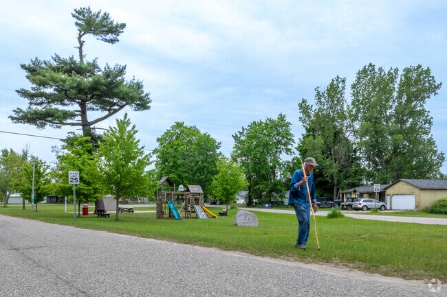 Hazel Butler Park is right in the center of South Boardman and is perfect for a stroll.