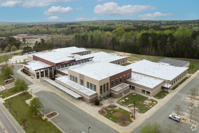 Margaret B. Pollard Middle School serves students in grades 6-8 in Chapel Hill, NC.