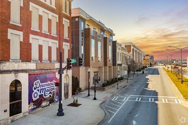 Recent revitalization projects have transformed downtown Macon into a hub for entertainment.