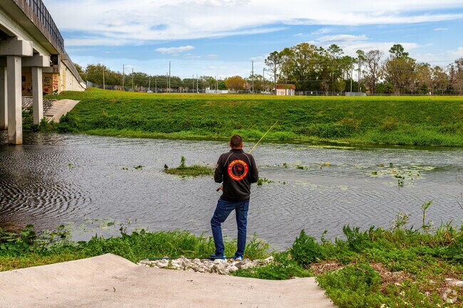 Goldenrod residents relish fishing in the Econlockhatchee River.