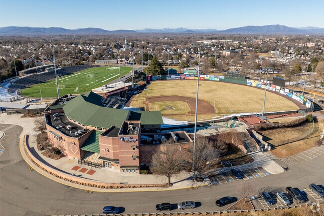 The popular City Stadium Complex is just a short drive from the Montview neighborhood.