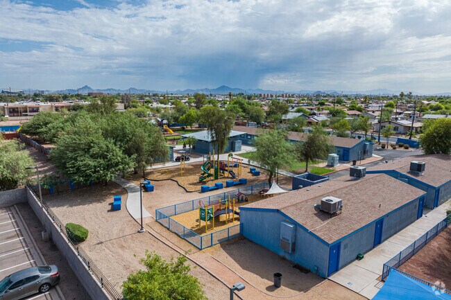 NFL Yet College Prep Academy has a large playground for students. .