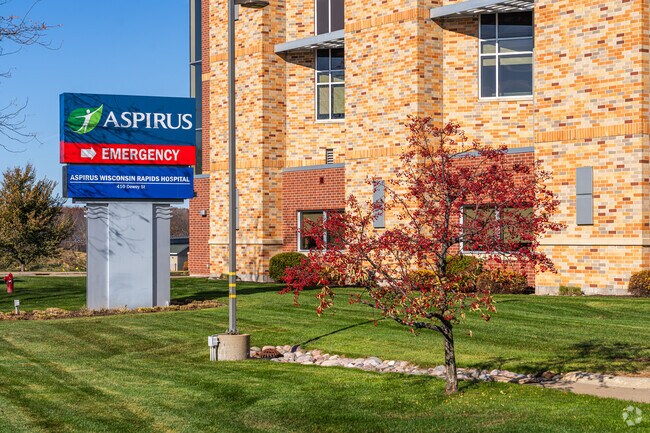 Aspirus Wisconsin Rapids Hospital is about 4 miles away from Biron, and easily accessible from South Biron Drive.