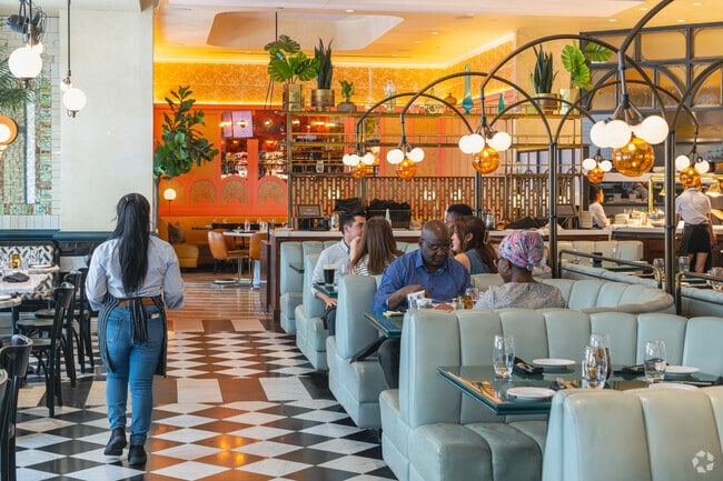 Louie Louie serves up French-American cuisine in a stylish dining room in University City.