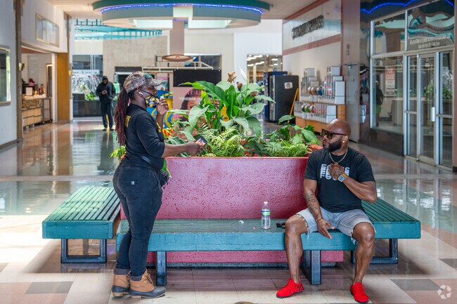 Hang out with friends in the Western Hills mall near Roosevelt.