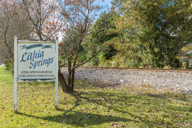 Lithia Springs, once a mineral spring resort, is now a thriving town of 16,000.