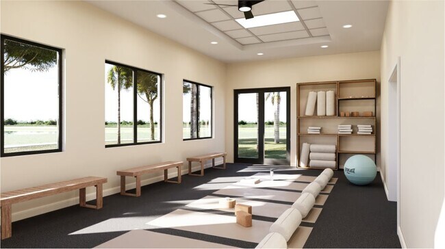 Timbers at Everlands Aerobics studio