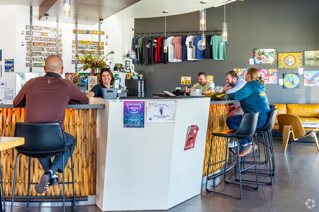 Head north of Leyden to Resolute Brewing to meet friends for some craft beers.