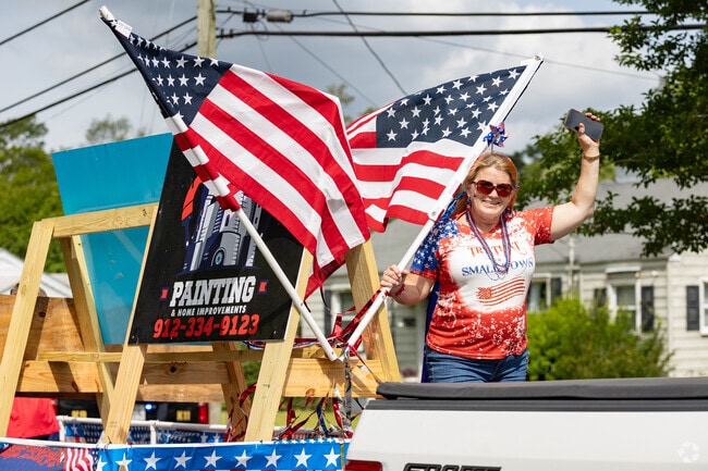 American pride is on display at the Stand Up for America Day parade.