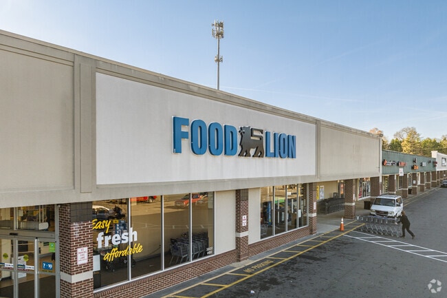 Food Lion grocery is close to homes in Stonewall-Salemtowne.