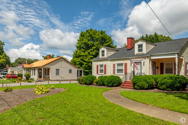 Beautiful architectural style compliment one another along the streets of Forest Hills.