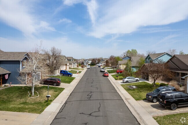 There are many new single family homes in the Westcliff and Cambridge neighborhood in Westminster, Colorado.