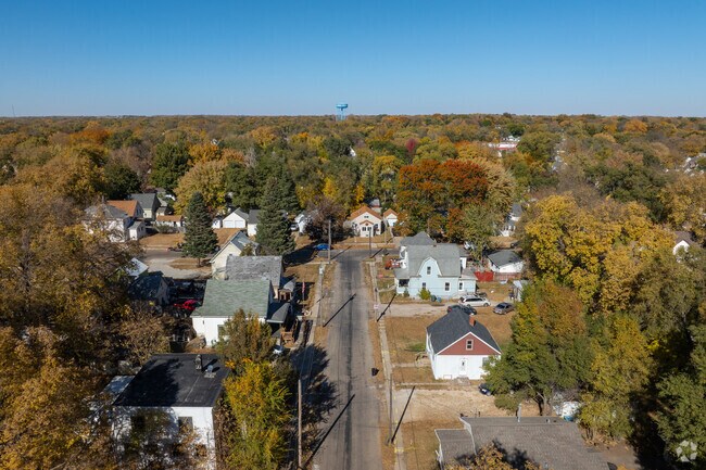 Neighbors for Life is a quiet residential neighborhood in Waterloo, with ample tree cover,