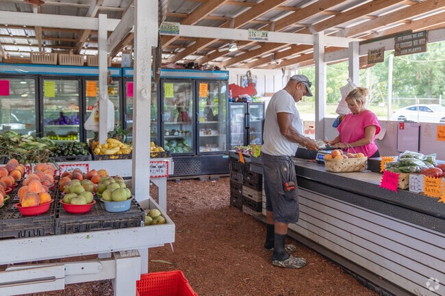 Ted's Fruit Stand is a staple for fresh produce and potted plants near Tillmans Corner.