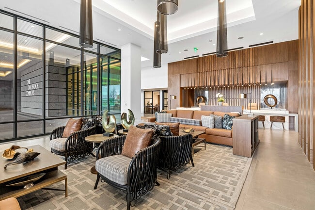 A warm and welcoming lounge.