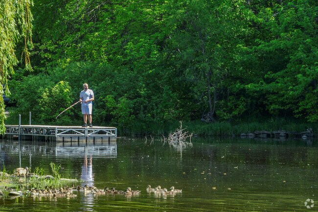 Many areas along the Mississippi River in Northside-Hester Park are open for public fishing.
