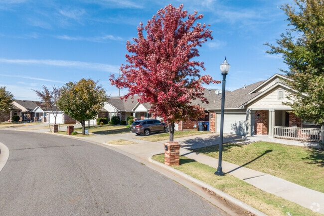 Featherstone is full of colorful trees in the fall season.