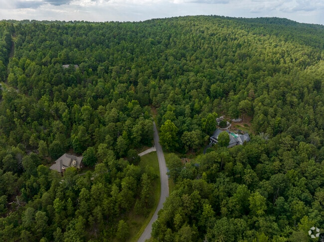 Large brick homes with lush lawns are a staple in the Pelham community.