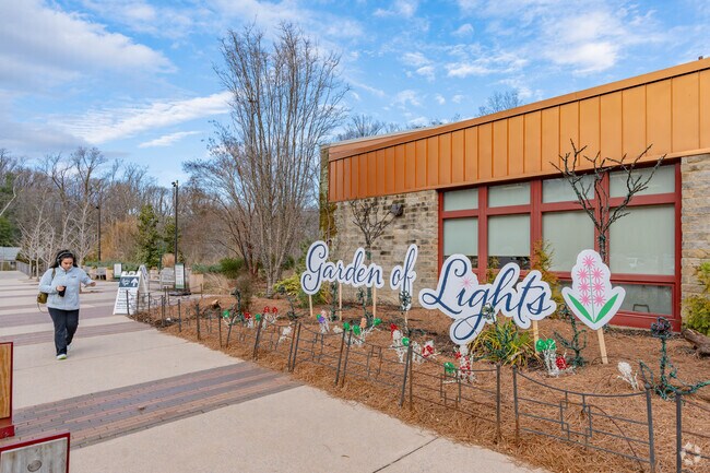 Brookside Gardens in Wheaton turns into the Garden of Lights every winter.