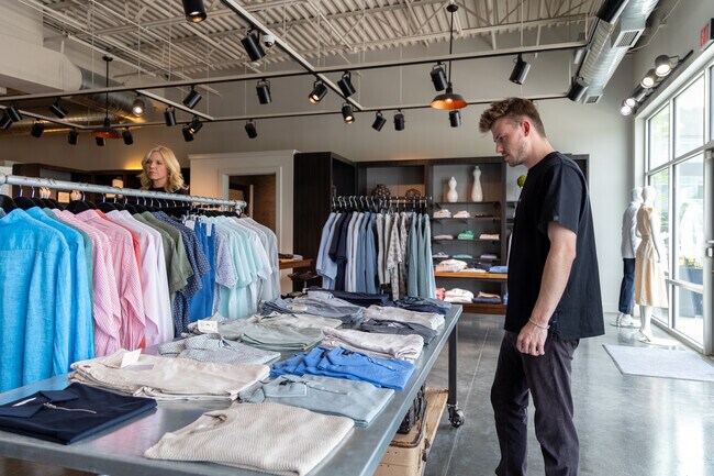 Find stylish clothes at grae just north of the Leawood West neighborhood.