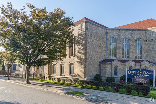 North Queens Community HS is a small high school in Flushing.