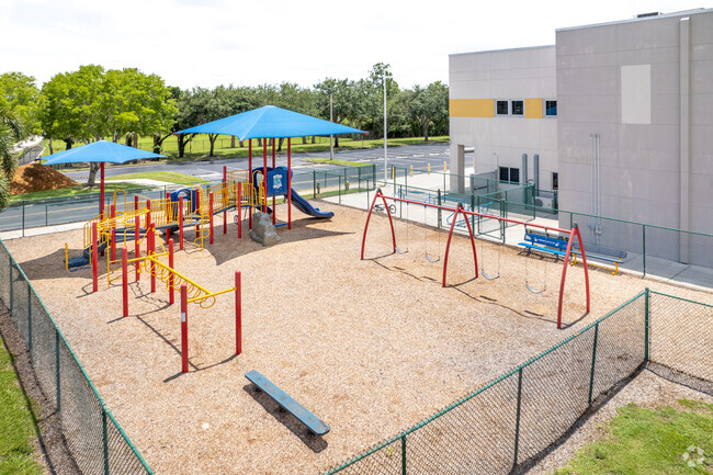 Pinecrest Elementary School in Lehigh Acres playground gives kids opportunity to play.