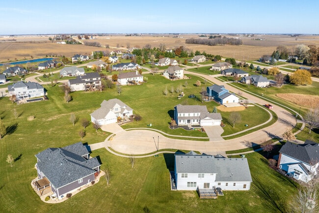 A few pockets of newer homes have popped up in the countryside surrounding Eldridge.
