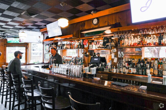 The Corner Bar in Sag Harbor is a longtime spot for drinks and casual fare.