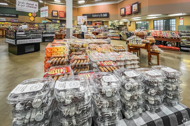 You'll find a full service Bakery and deli at Brookshire's.