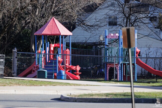The playground at Bryant Elementary School in Teaneck, NJ.
