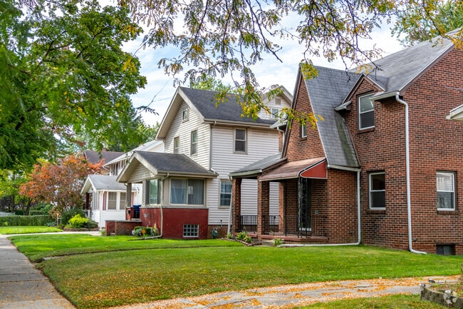 Residents of Five Points enjoy well maintained historic homes surrounded by old growth trees.
