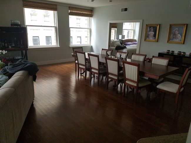 Great room facing second bedroom and dining