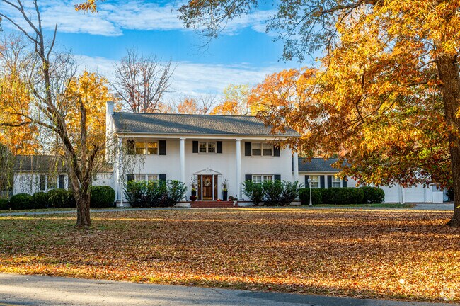 Colonial style homes in Kingsmill can be found on secluded wooded lots.