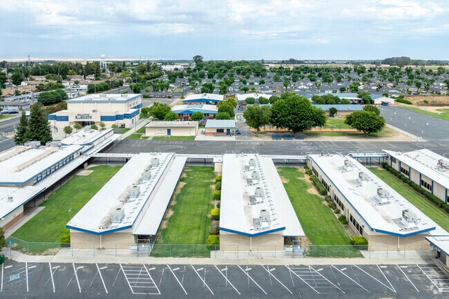 A view of Bellevue Elementary School in Atwater.