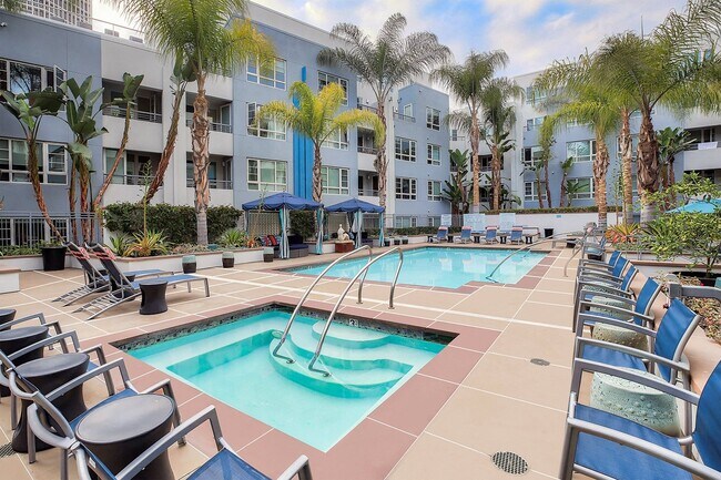 Enjoy the spa and heated pool