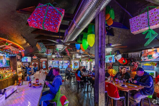 Locals love to visit Moby Dicky's seafood restaurant for dinner in Hendersonville.