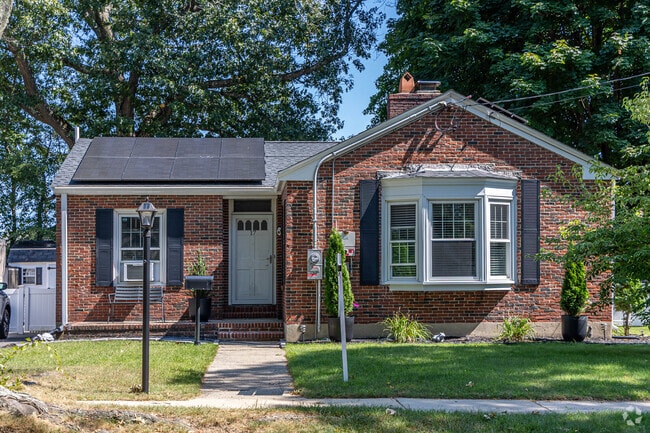 Homes in Walnut Hill include rancher style with private driveways and yards.