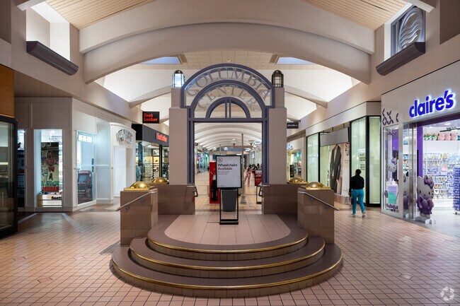 Columbia Center Mall features top brands and family-friendly shopping next to Meadow Springs.