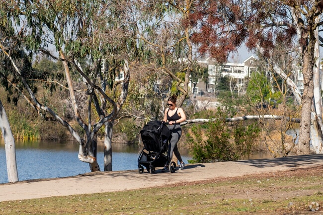Almaden Lake Park is a great place to walk with your loved ones.