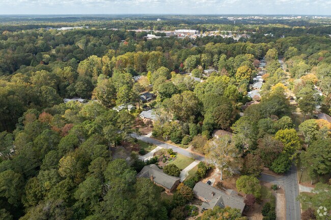 Green - Crestwood is an established community with 50-year-old homes and ample nearby shopping.