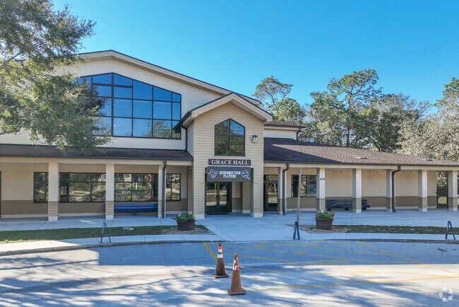 Champion Preparatory Academy has a full gymnasium and theater for it's Wekiva Springs students.