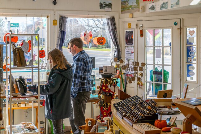 The Sparrow Store in Orleans draws locals with its eclectic mix of gifts and charming products.