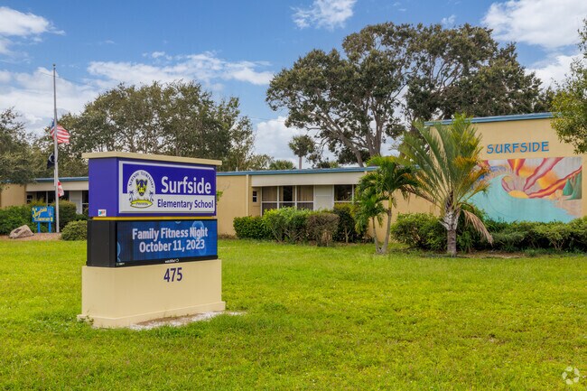 Surfside Elementary School is a highly rated public school in Satellite Beach.