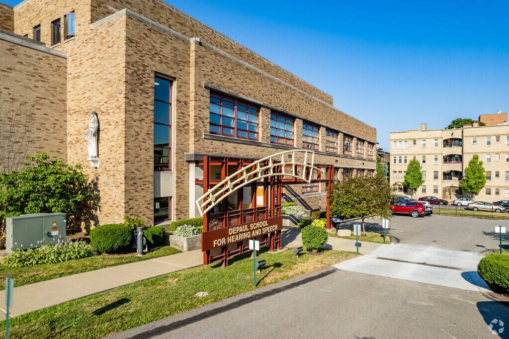 DePaul School for Hearing and Speech Entrance has around 60 students per year.