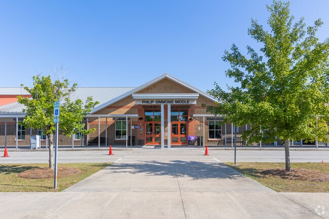 Philip Simmons Middle School in Charleston serves students 5th-8th grade.