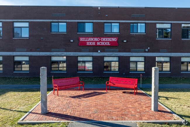 Hillsboro-Deering High School is a public high school in Manchester.